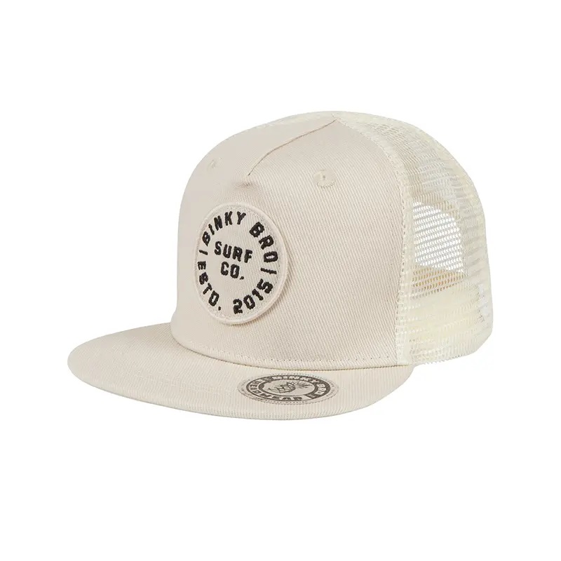 Summer Infant Baby Snapback czapka maluch młodzież snapback kapeluszniestandardowy haftowany krem ​​z siatki krem ​​dla dzieci ciężarówki czapki czapki